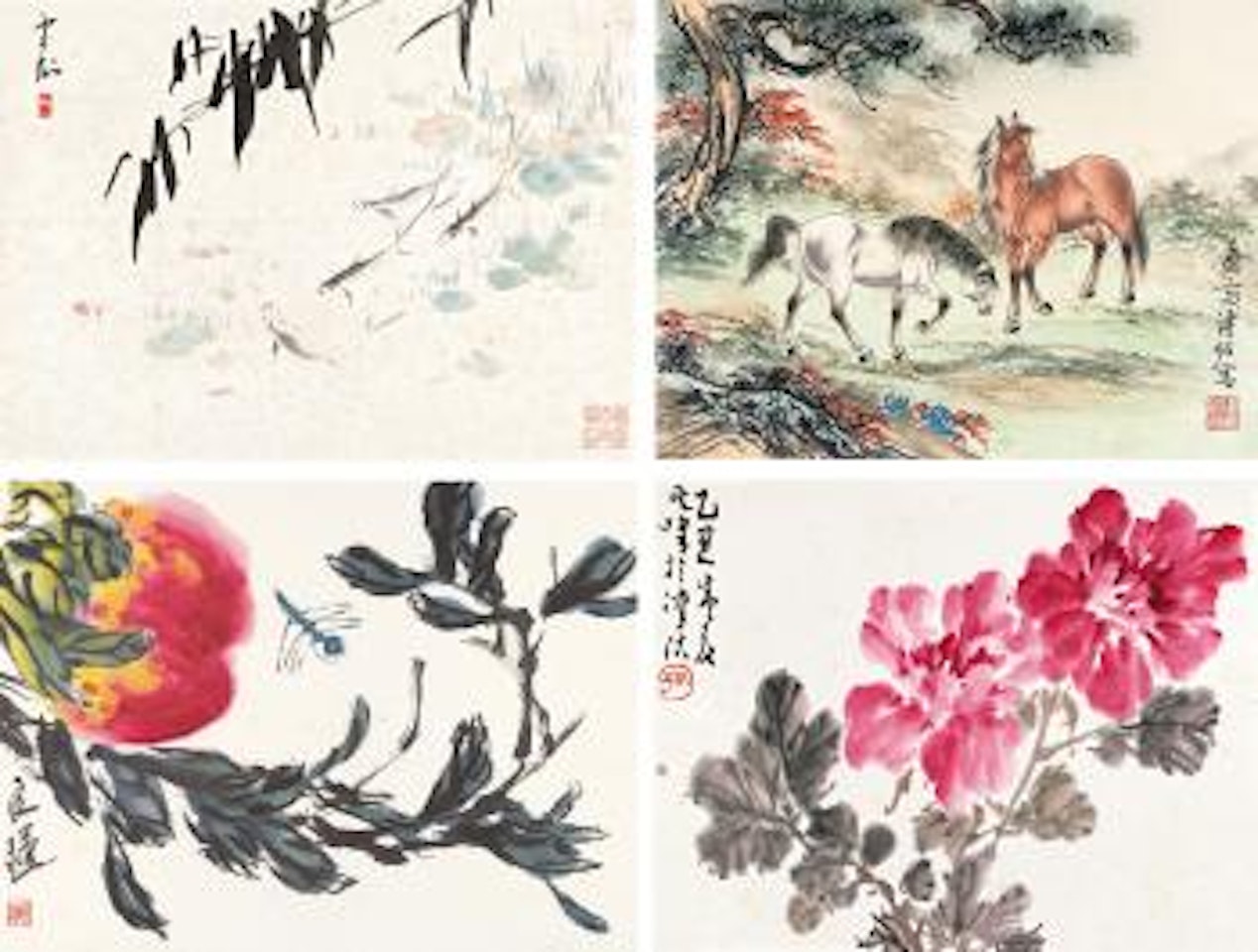 Paintings by Pu Zuo by Wang Xuetao