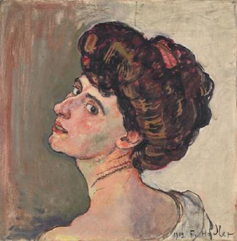 La Parisienne - Bildnis Valentine Godé-Darel by Ferdinand Hodler