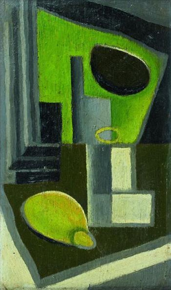 Verre et citron by Juan Gris