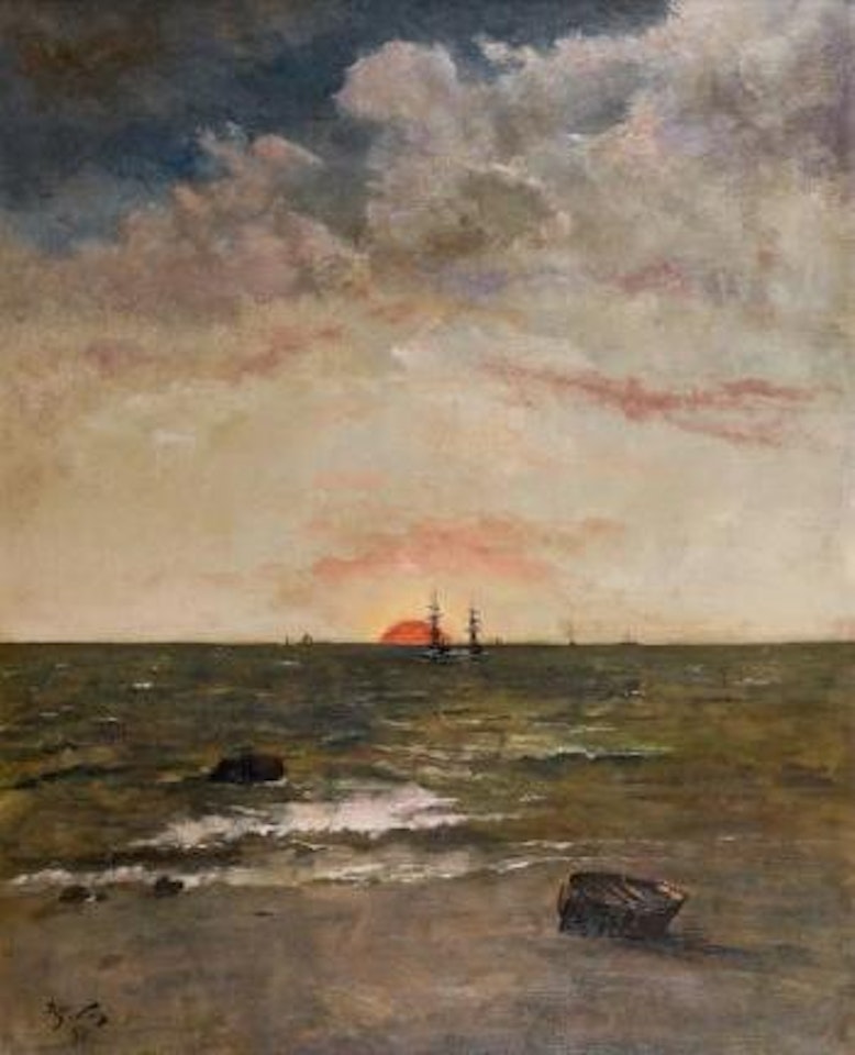 Lever de soleil by Alfred Stevens