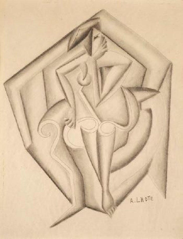 Le modèle assis by André Lhote