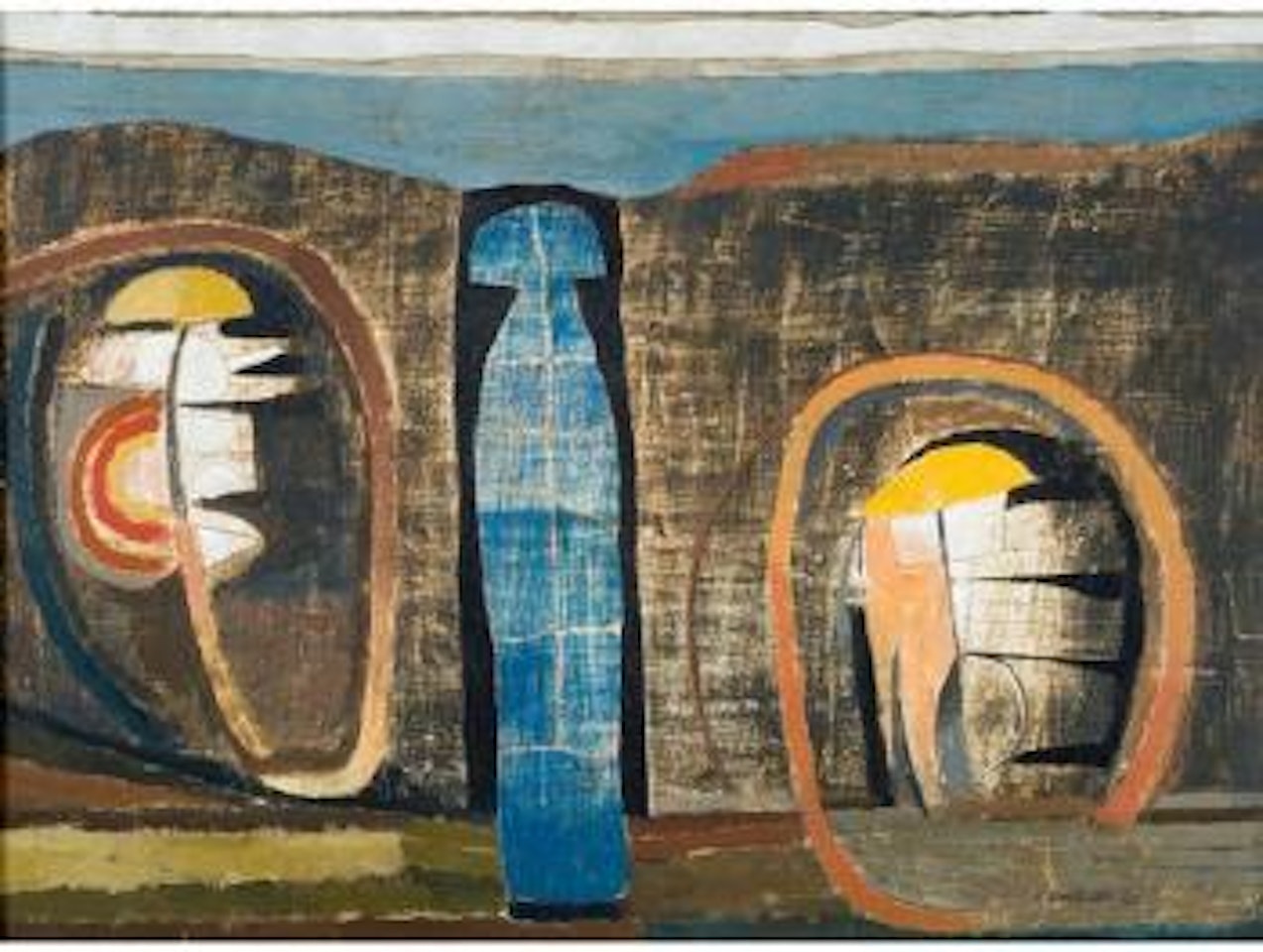 Altar to a beached whale II by Cecil Skotnes