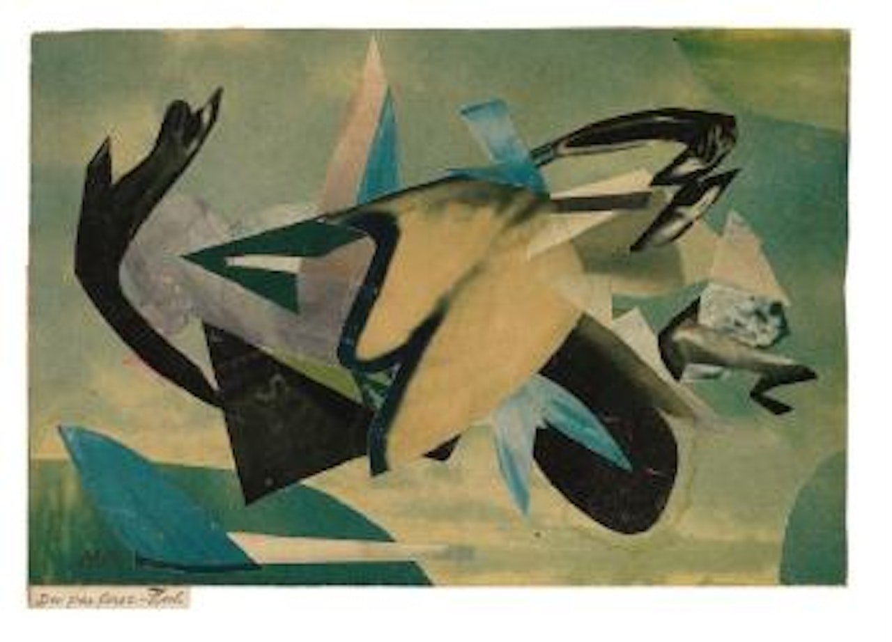 Der Par Force-fisch (The Par Force-fish) by Hannah Höch