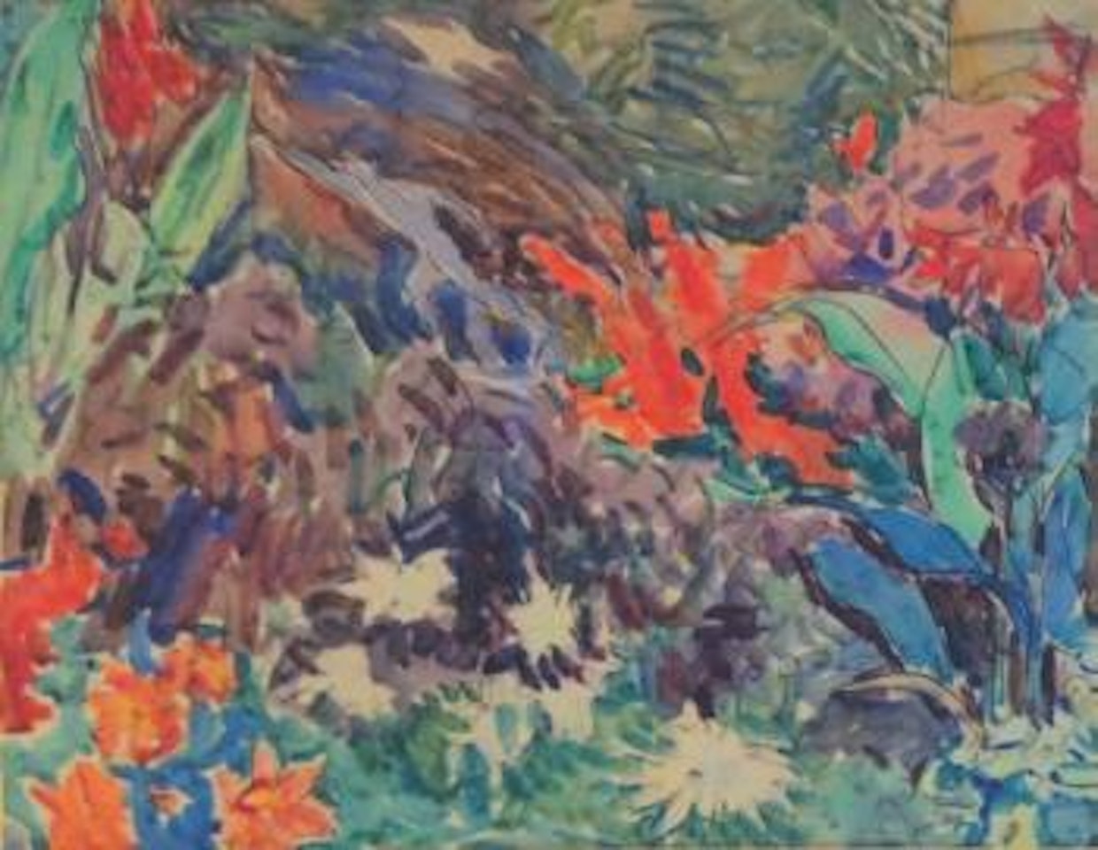 Vue prise de mon jardin by Louis Valtat