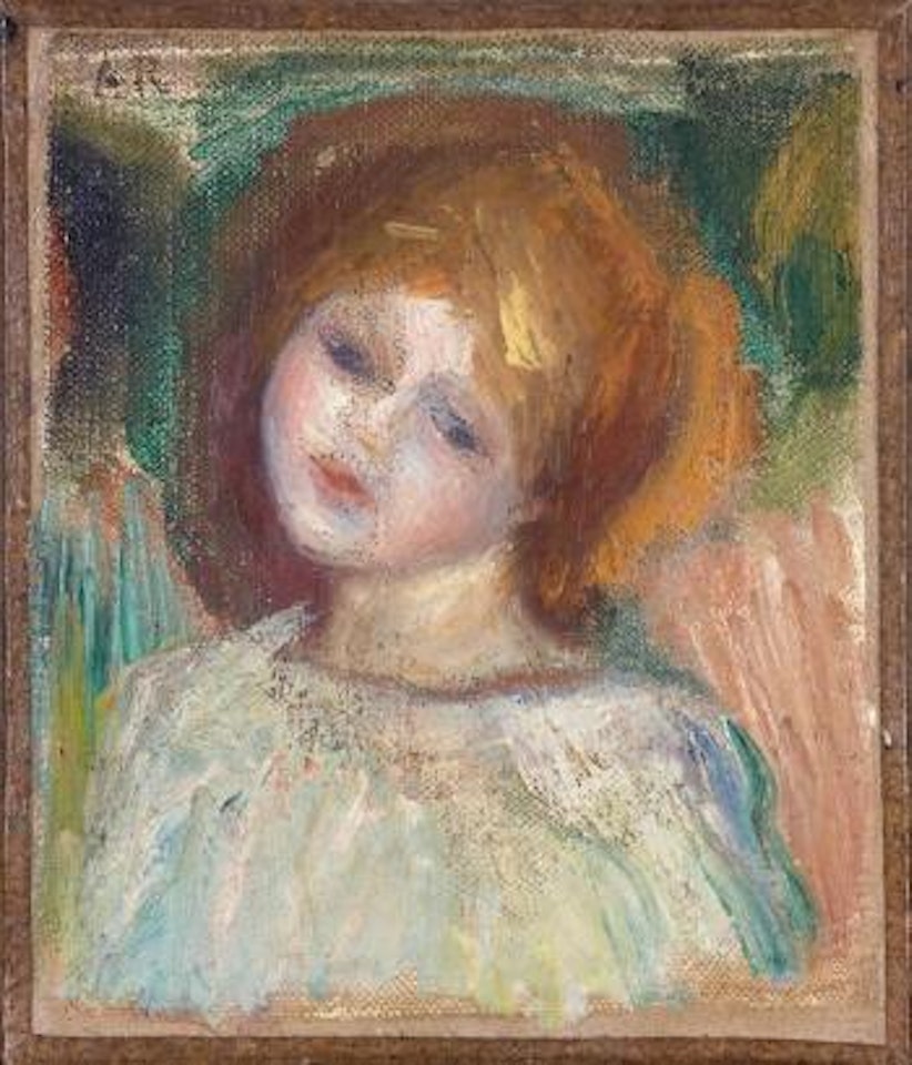 Tête d'enfant by Pierre-Auguste Renoir