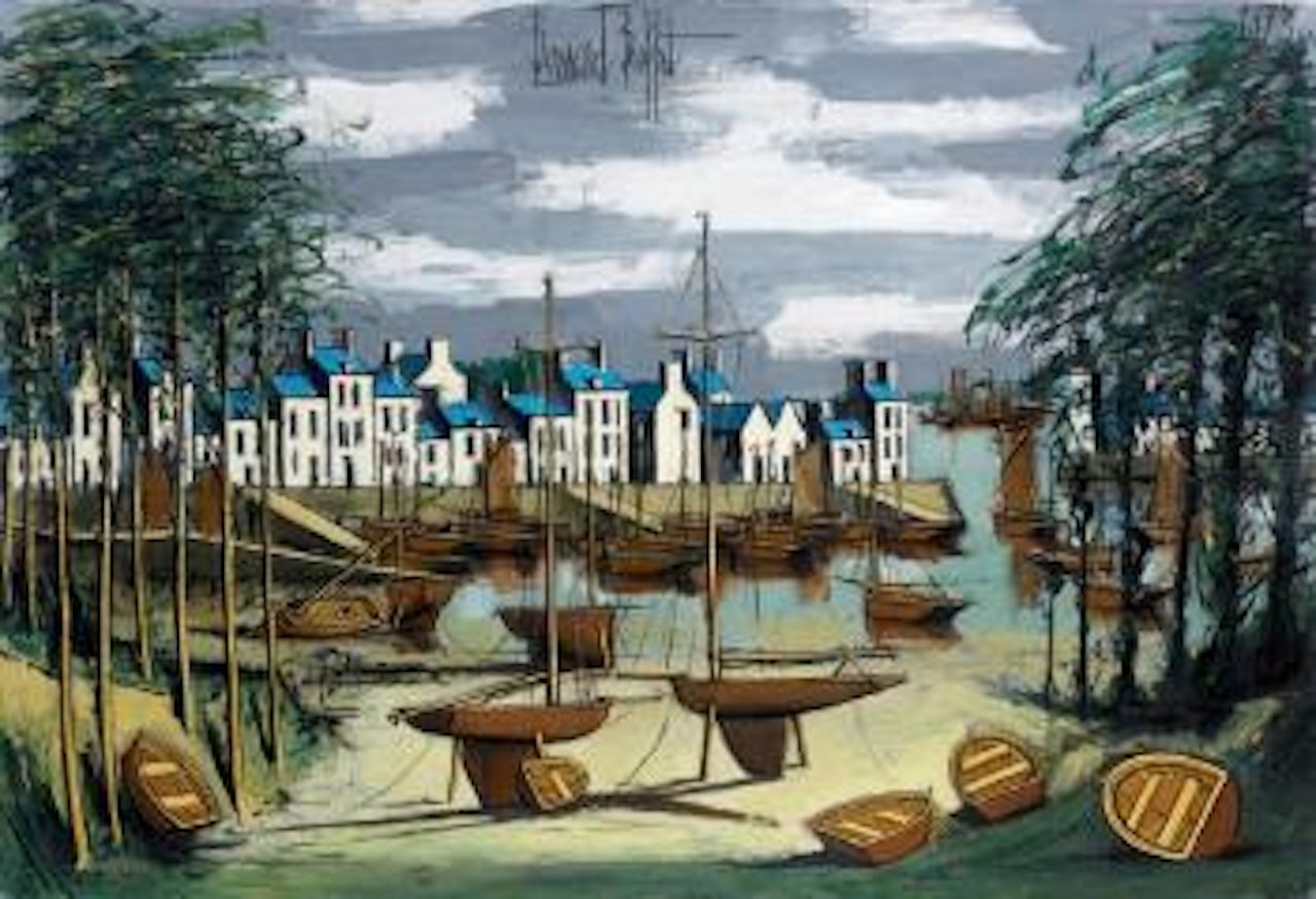 Port de Bretagne by Bernard Buffet