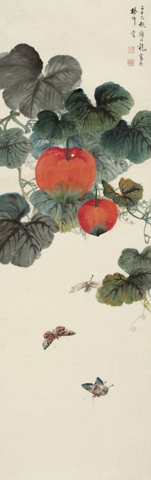 Butterfly And Pumpkin by Yan Bolong
