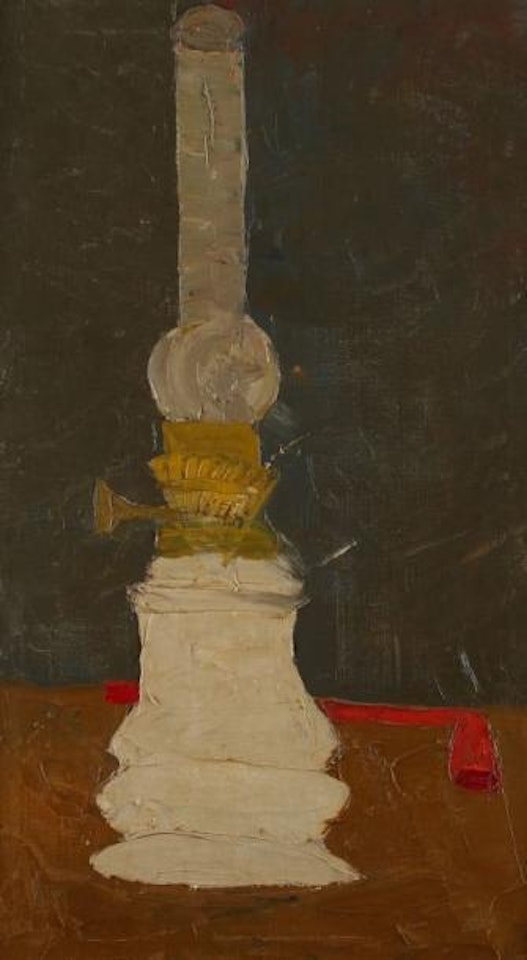 La lampe à pétrole by Bernard Rancillac