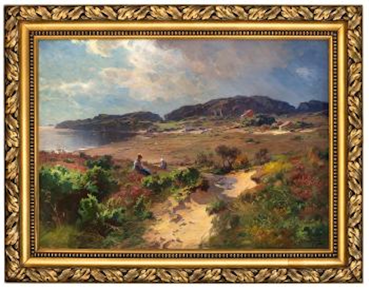 Høstdag Nevlunghavn by Even Ulving