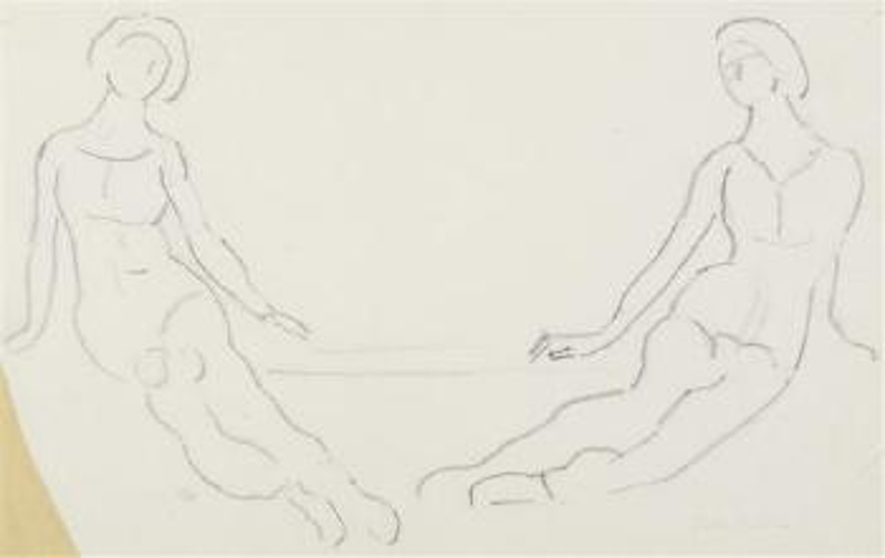 Studie zu Floraison by Ferdinand Hodler