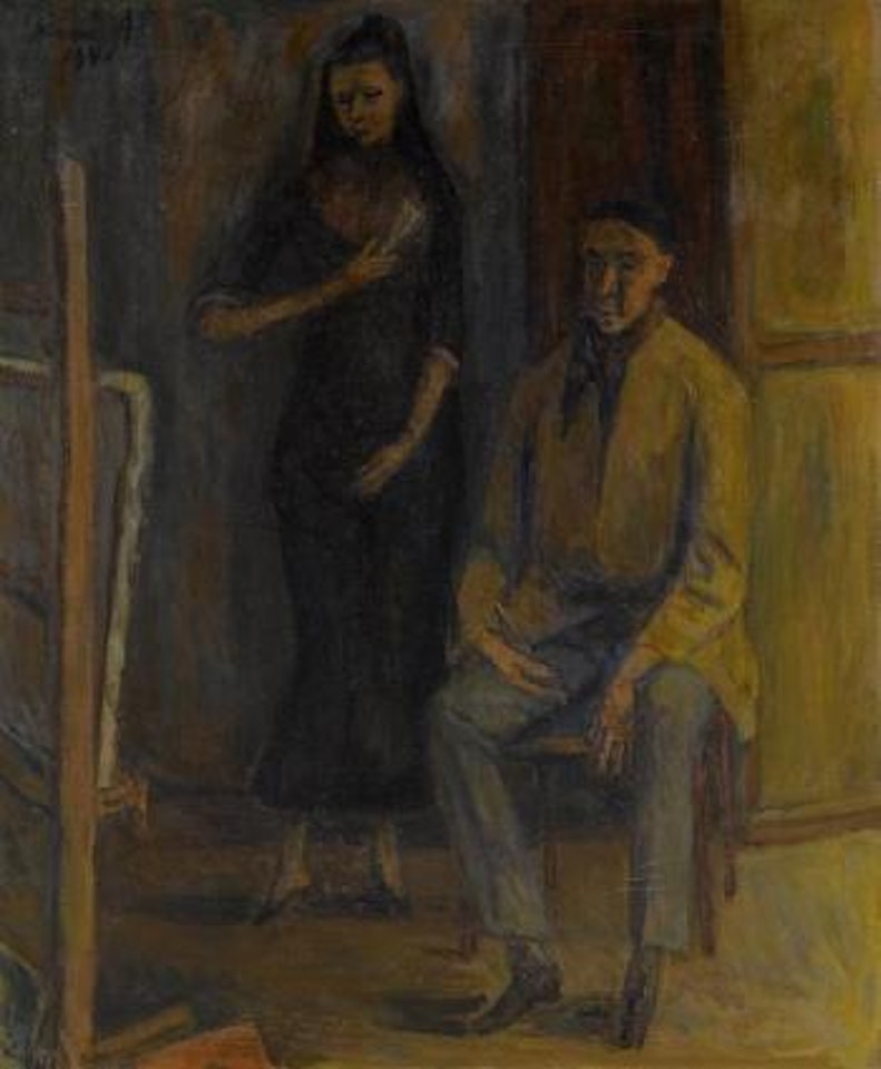 Portrait de la dame espagnole by Rene Auberjonois