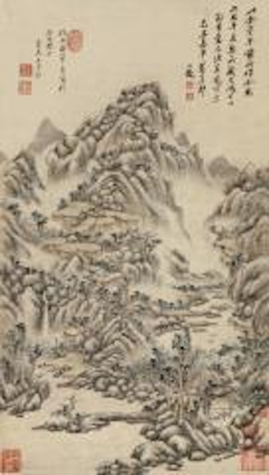 Landscape by Wang Yuanqi