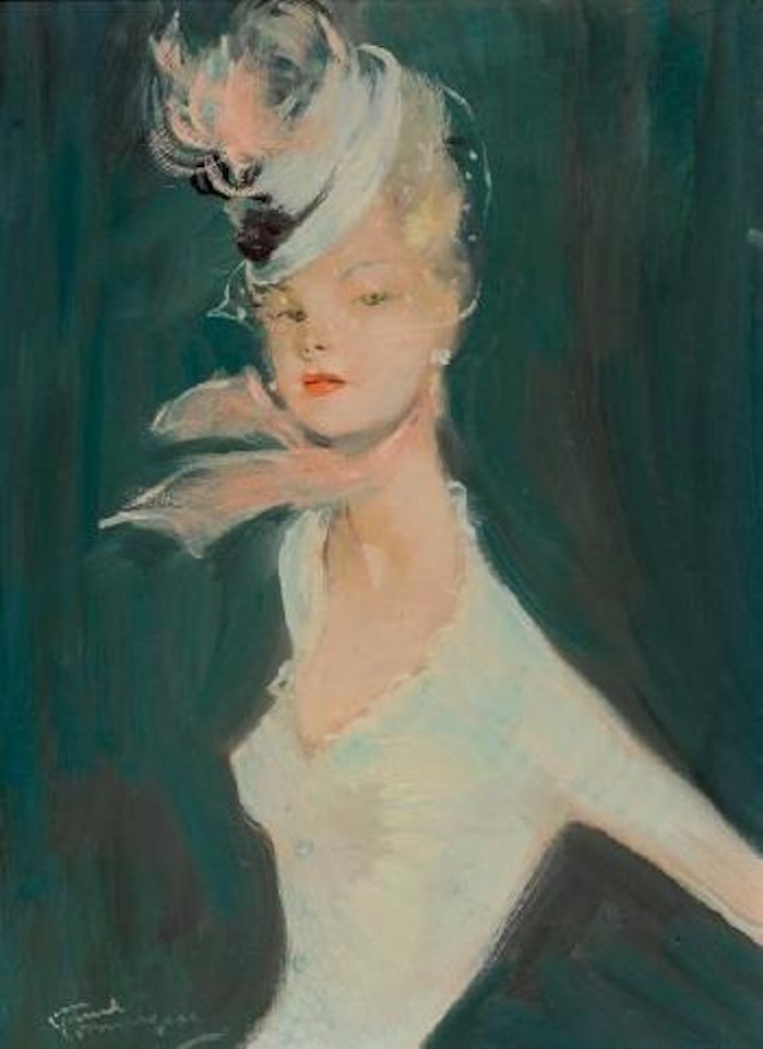 Miss Parker by Jean Gabriel Domergue
