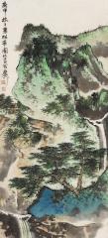 Landscape by Xie Zhiliu
