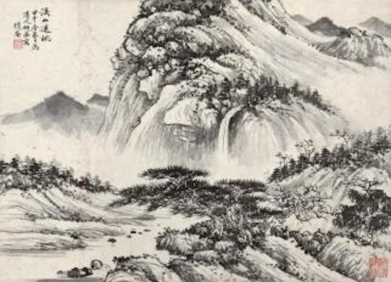 Landscape by Wu Hufan