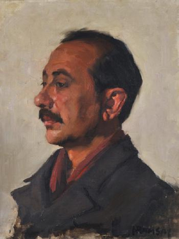 A mulatto artist, Paris by Hugh Ramsay