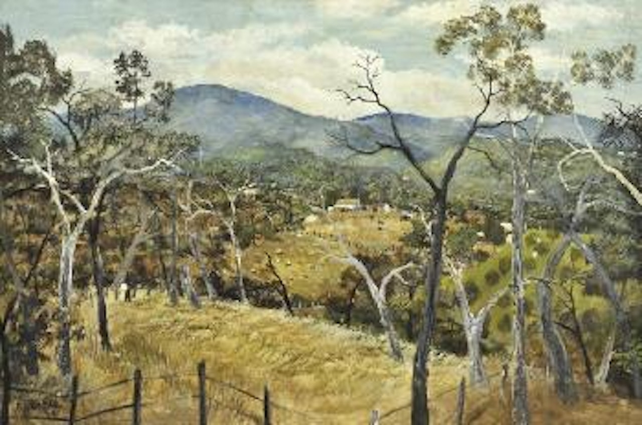 Wangaratta Farm by Ray Austin Crooke