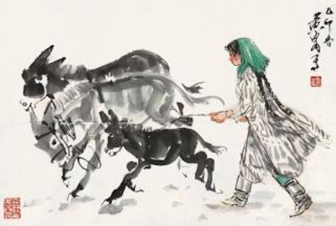 Herding by Huang Zhou