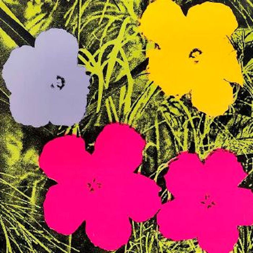 Flowers by Andy Warhol