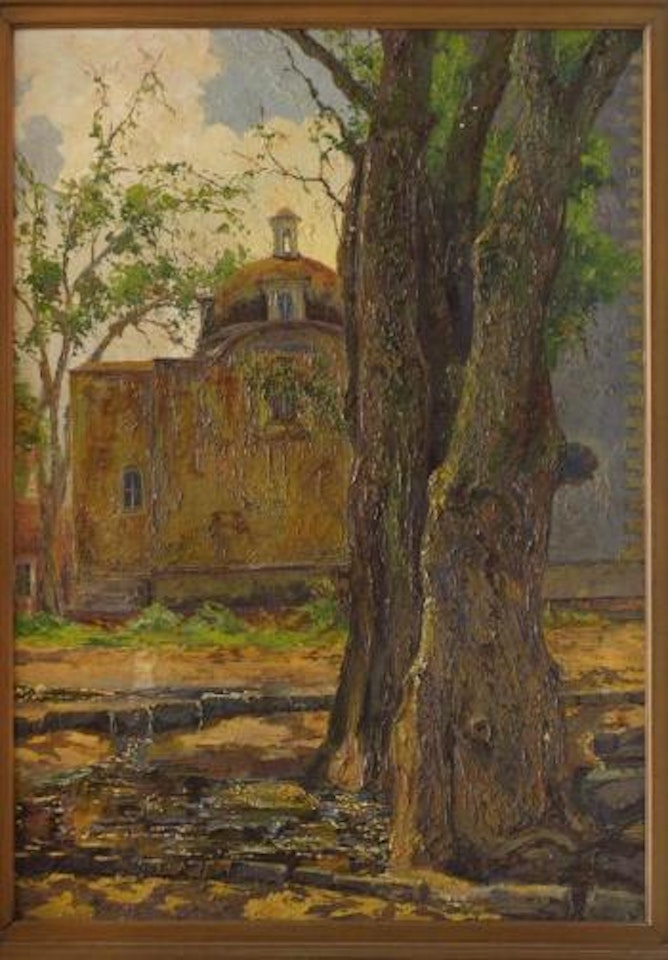 Iglesia de San Ángel by Joaquín Clausell