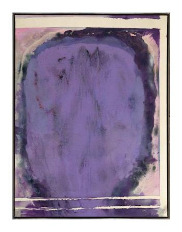 Head by Frank Bowling