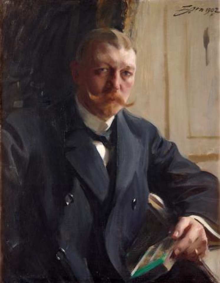 Portrait of Franz Heiss by Anders Zorn