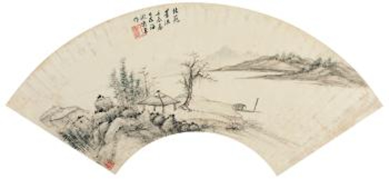 Landscape by Wang Yuanqi