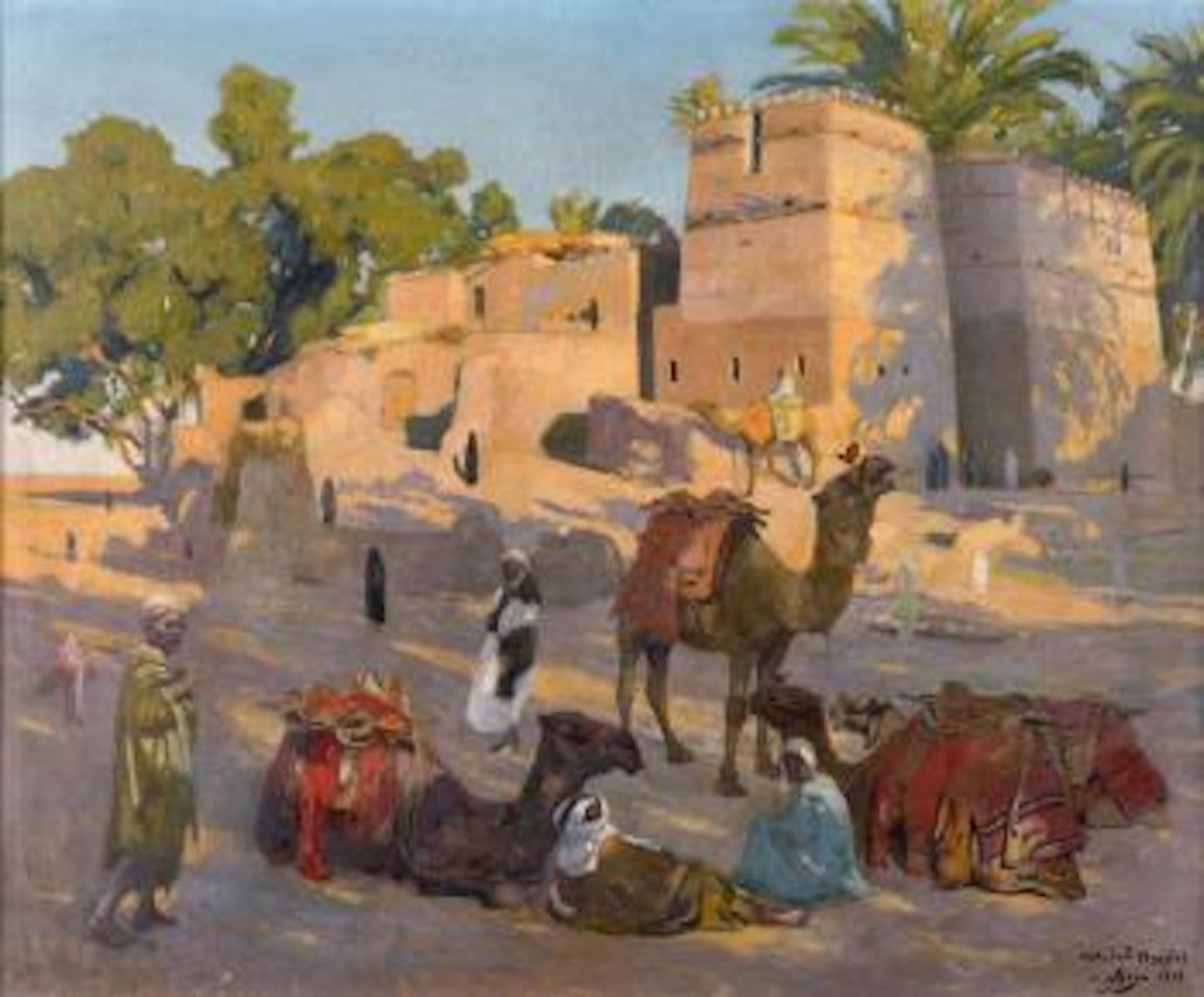 Nokadah, Egypte by Jacques Majorelle