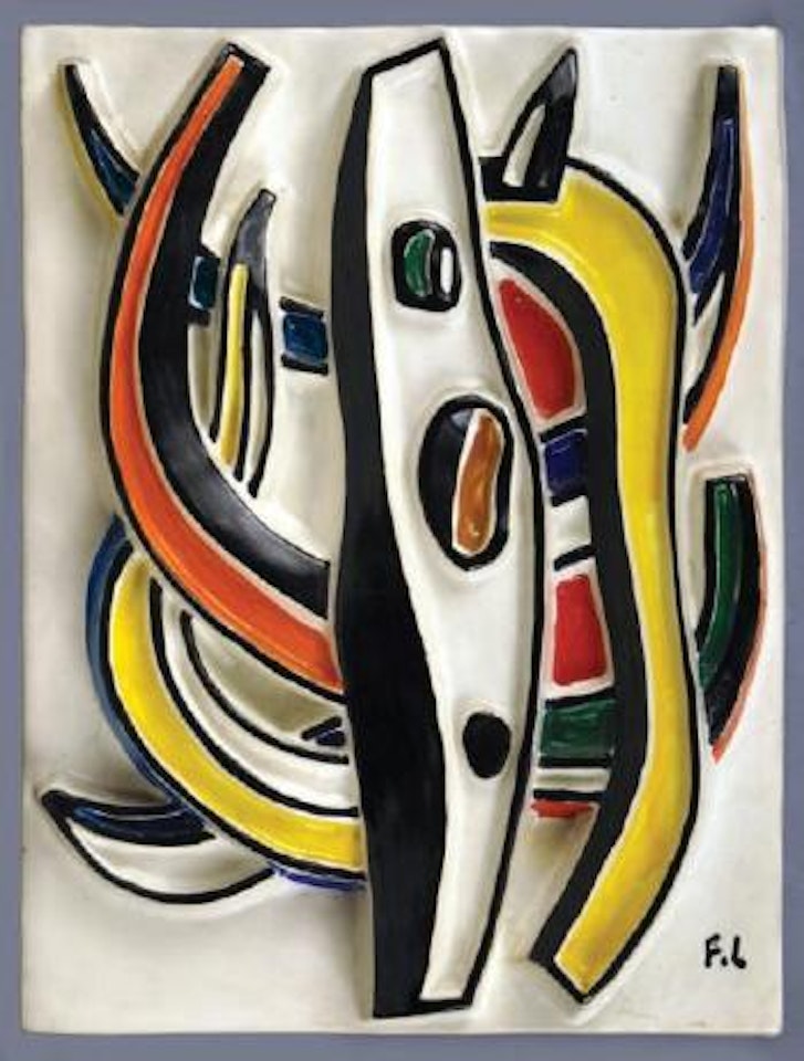 Composition abstraite by Fernand Leger