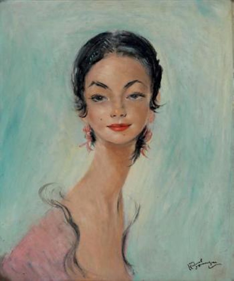 Claudine by Jean Gabriel Domergue