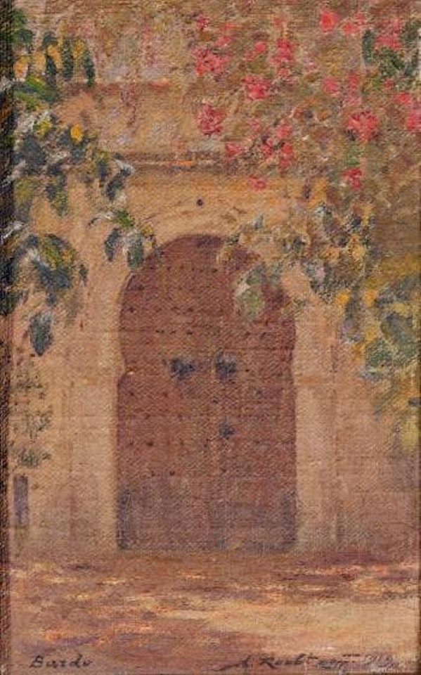 La porte, Bardo by Alexandre Roubtzoff
