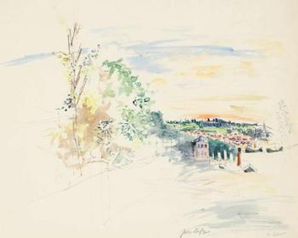Paysage, le Croiset by Jean Dufy