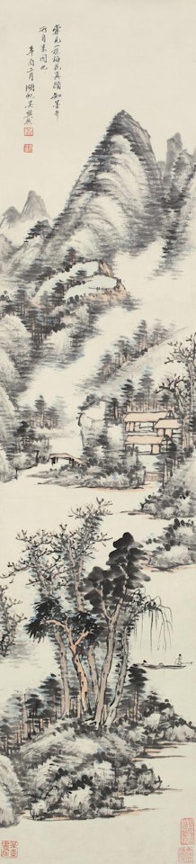 Landscape by Wu Hufan