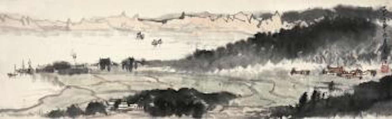 Landscape by Song Wenzhi