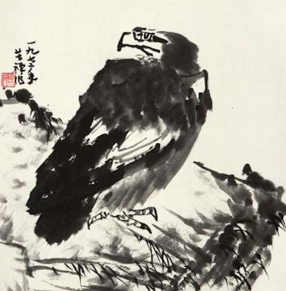 Eagle by Li Kuchan