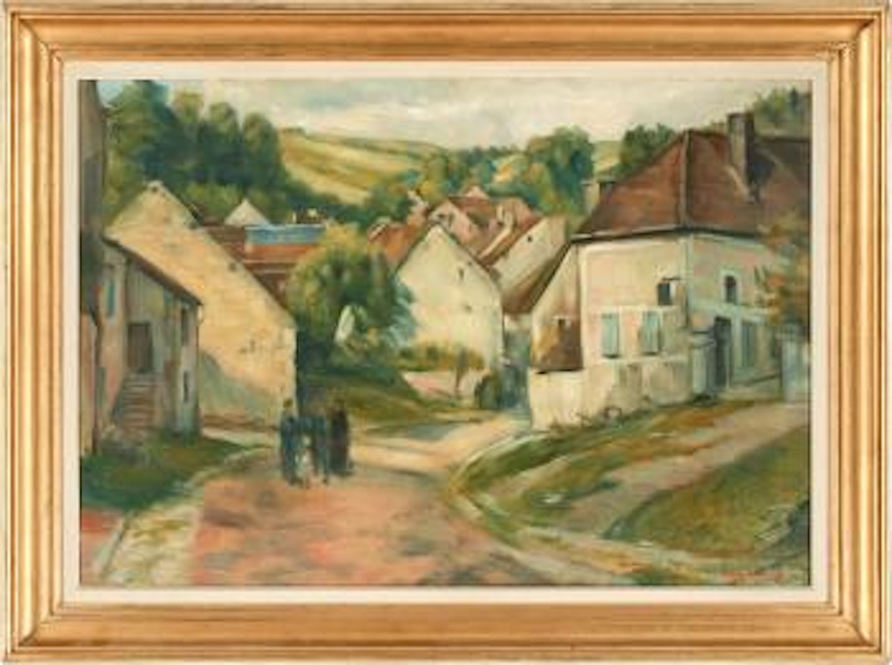 Molosmes - Yonne by Emile Bernard