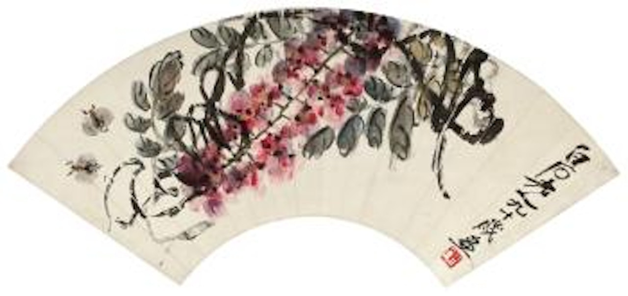 Wisteria by Qi Baishi