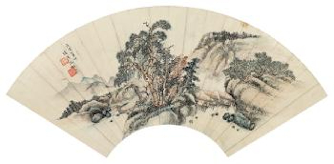 Landscape by Feng Chaoran