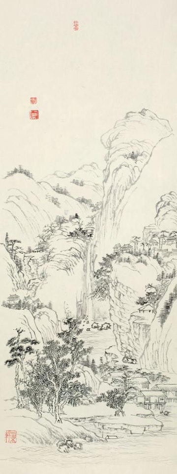 Landscape by Pu Ru