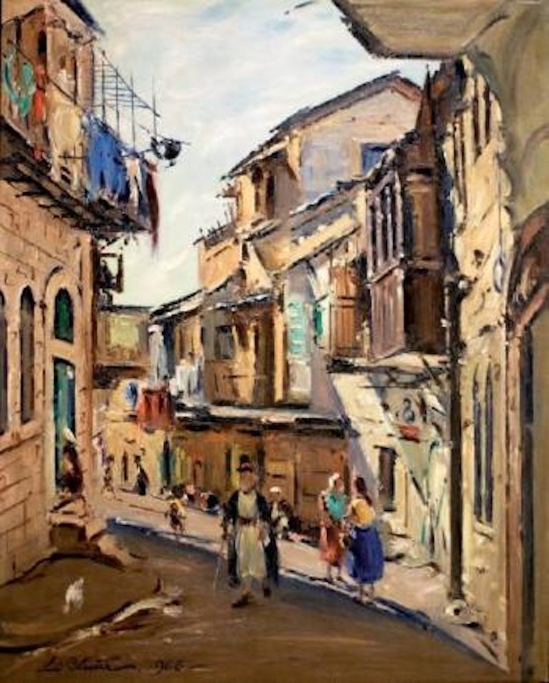 Mea Shearim, Jérusalem by Ludwig Blum