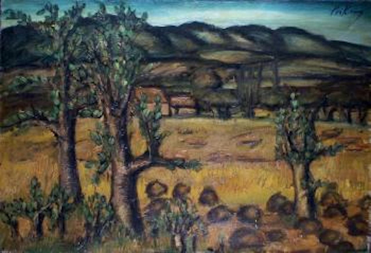 Paysage du Luberon by Franz Priking