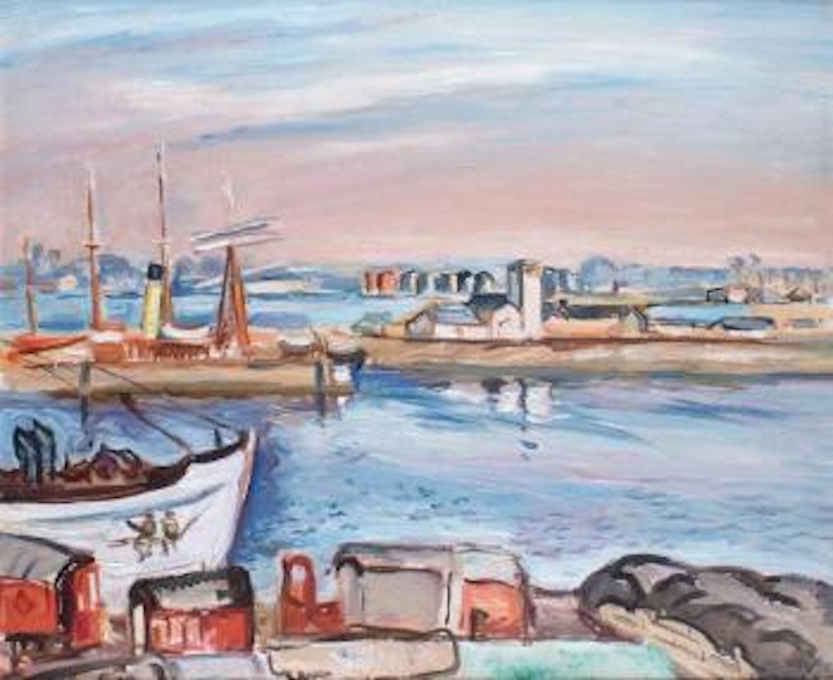 Le port de Saint-Malo by Othon Friesz