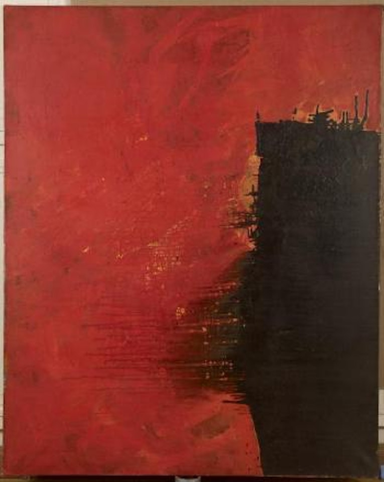Le rouge et le noir by Bernard Rancillac