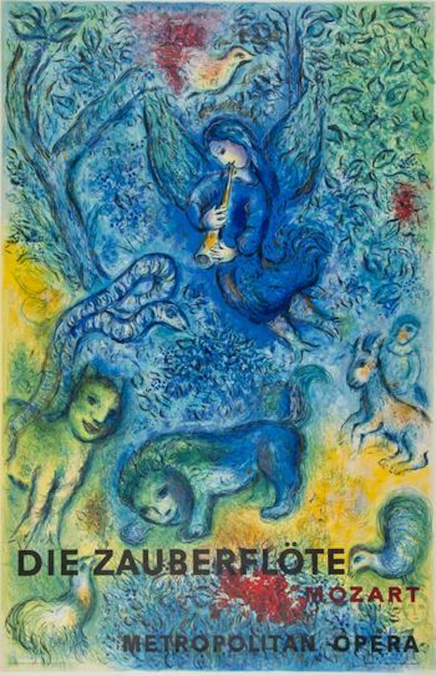La Flûte Enchantée by Marc Chagall by Charles Sorlier