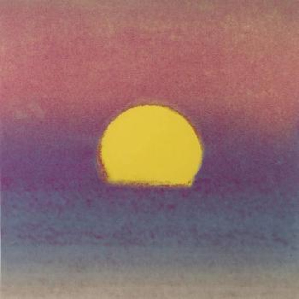 Sunset by Andy Warhol