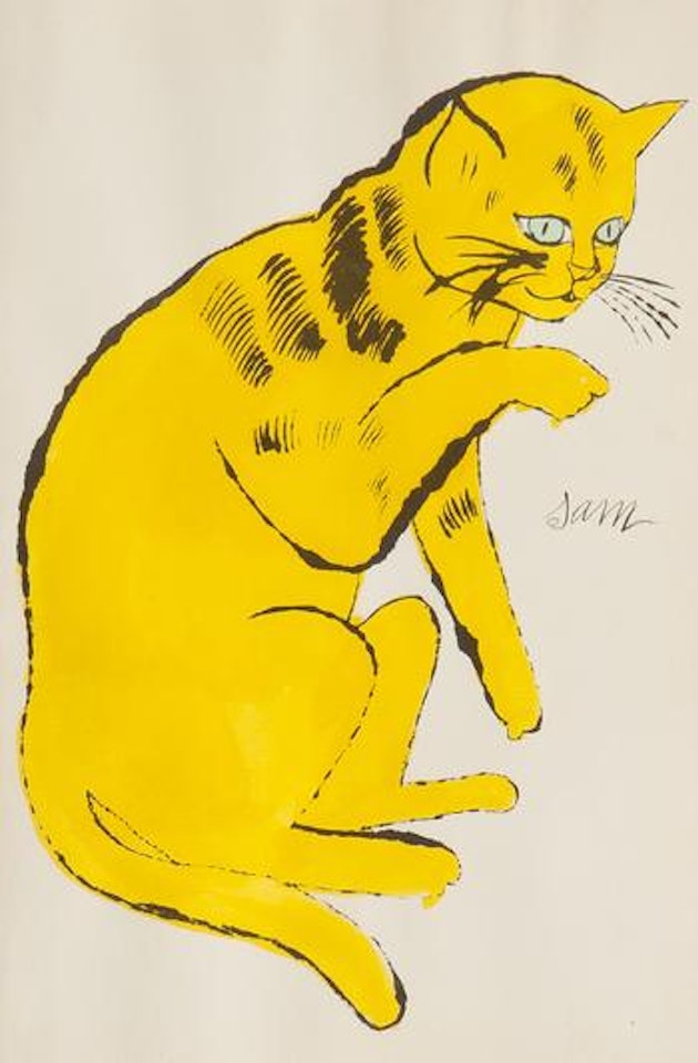 From 25 Cats Name(d) Sam and One Blue Pussy by Andy Warhol