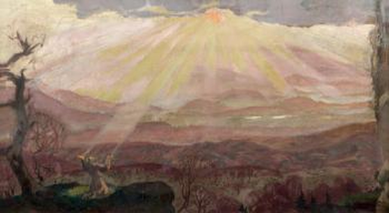 Saint-François recevant les stigmates by Maurice Denis