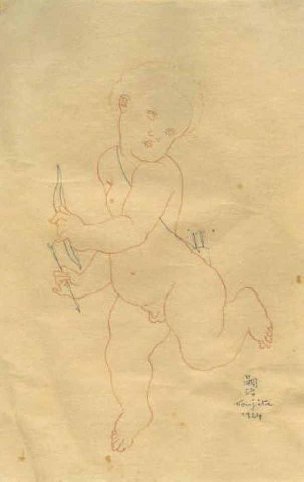 Cupidon by Leonard Tsuguharu Foujita