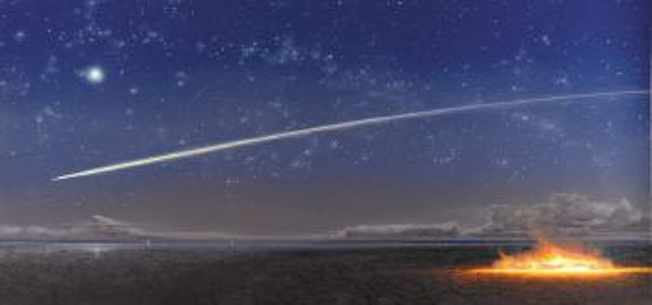 Star Line (Night Run) by Tim Storrier