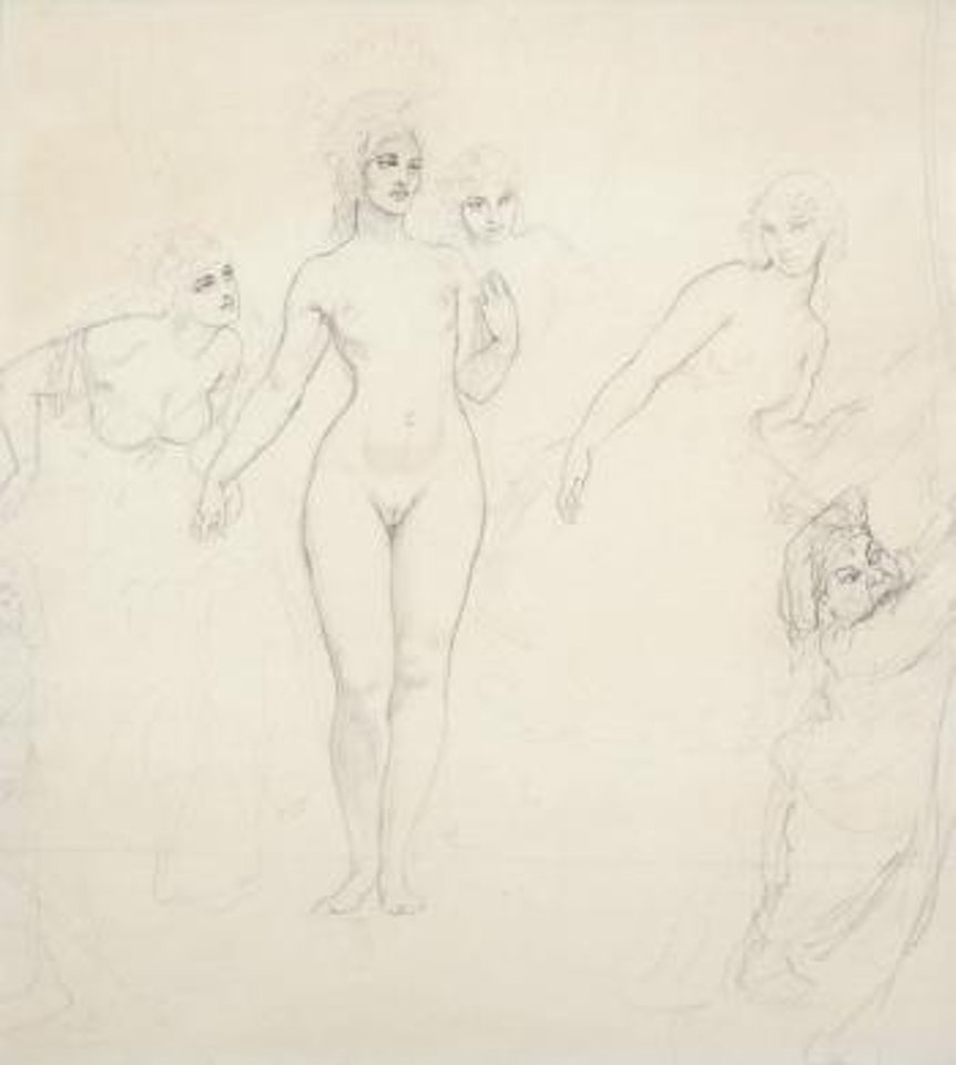 The Curtain by Norman Alfred Williams Lindsay